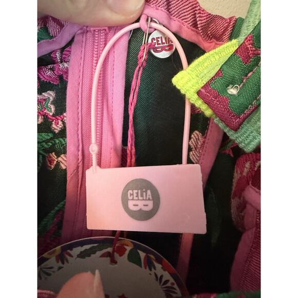 Celia B Rosso Dress Pink Sleeveless Women's Size Small NWT $370 - Picture 16 of 16